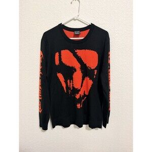 ICE NINE KILLS Sweater Mask Intarsia Heavy Metal Goth Emo Hot Topic Womens large